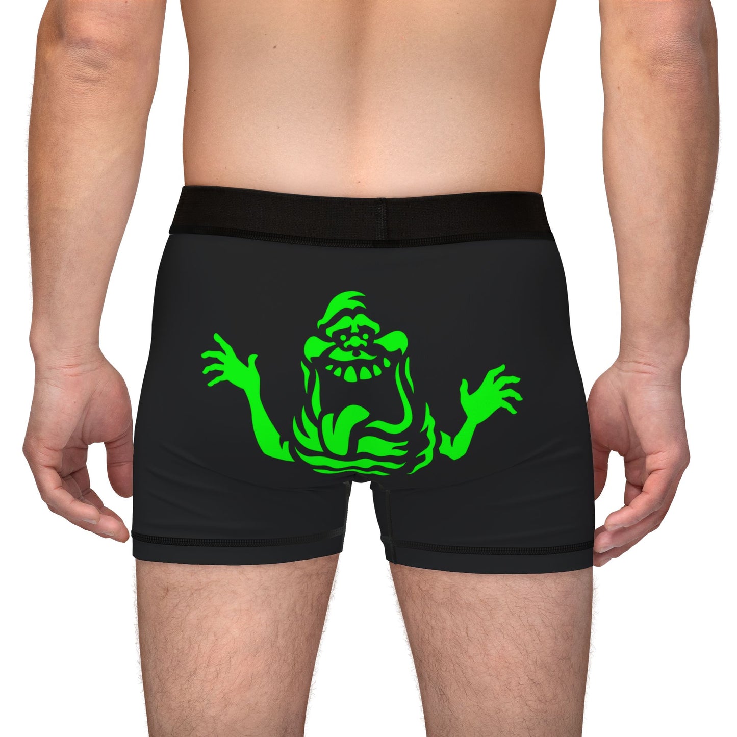 "I've Been Slimed" With Slimer Backing Men's Boxer