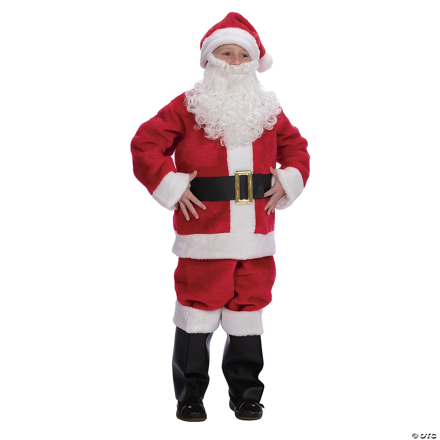Kids Plush Santa Suit - XXL 14-16