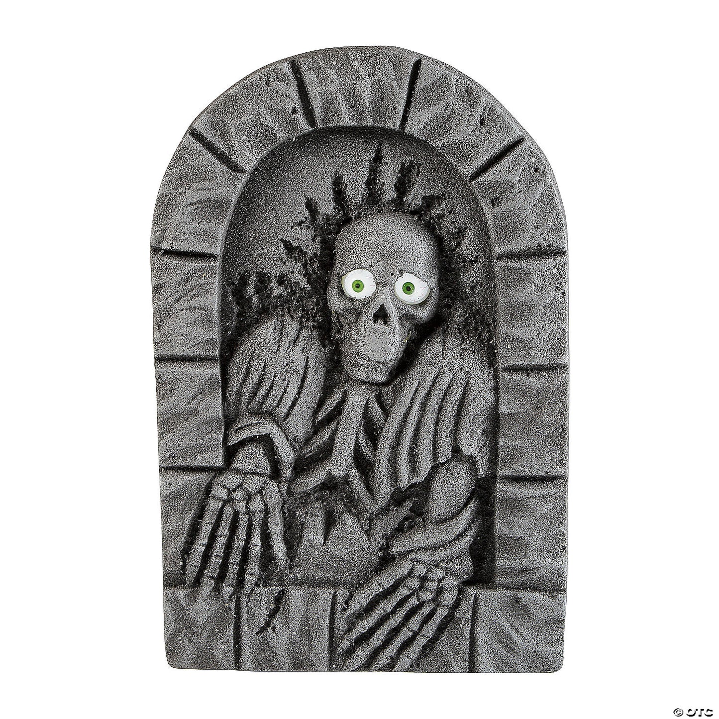 Tombstone With Moving Eyes