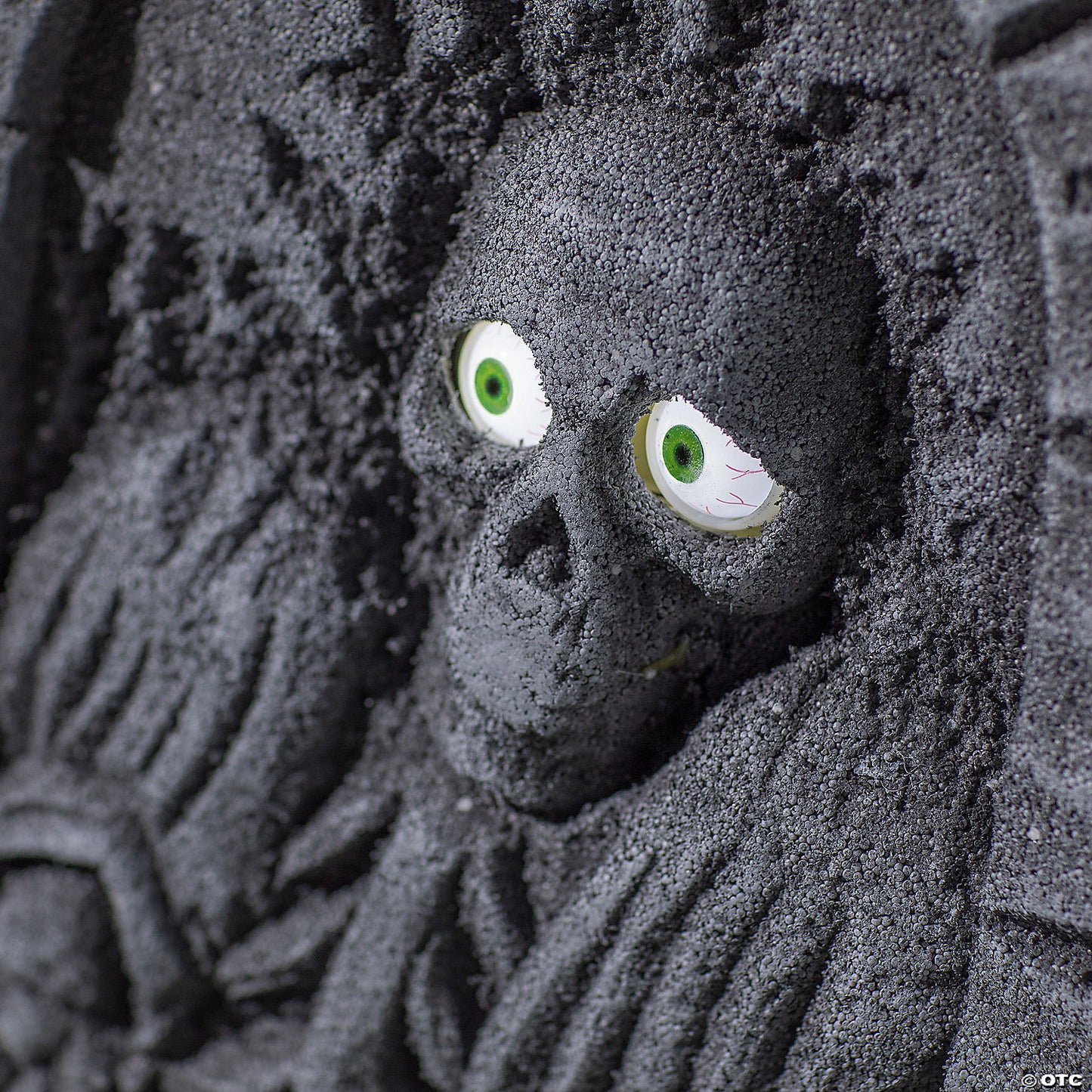Tombstone With Moving Eyes