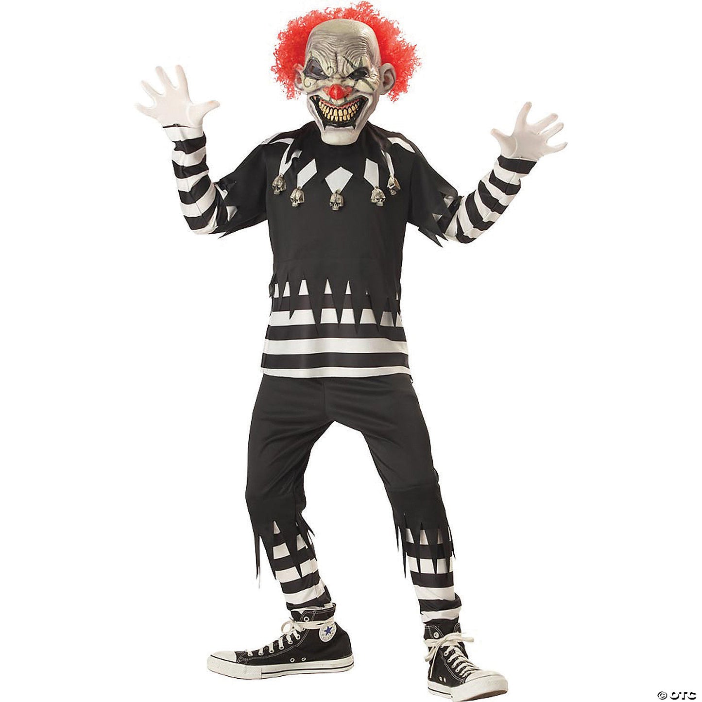 Boy's Creepy Clown Costume - Medium