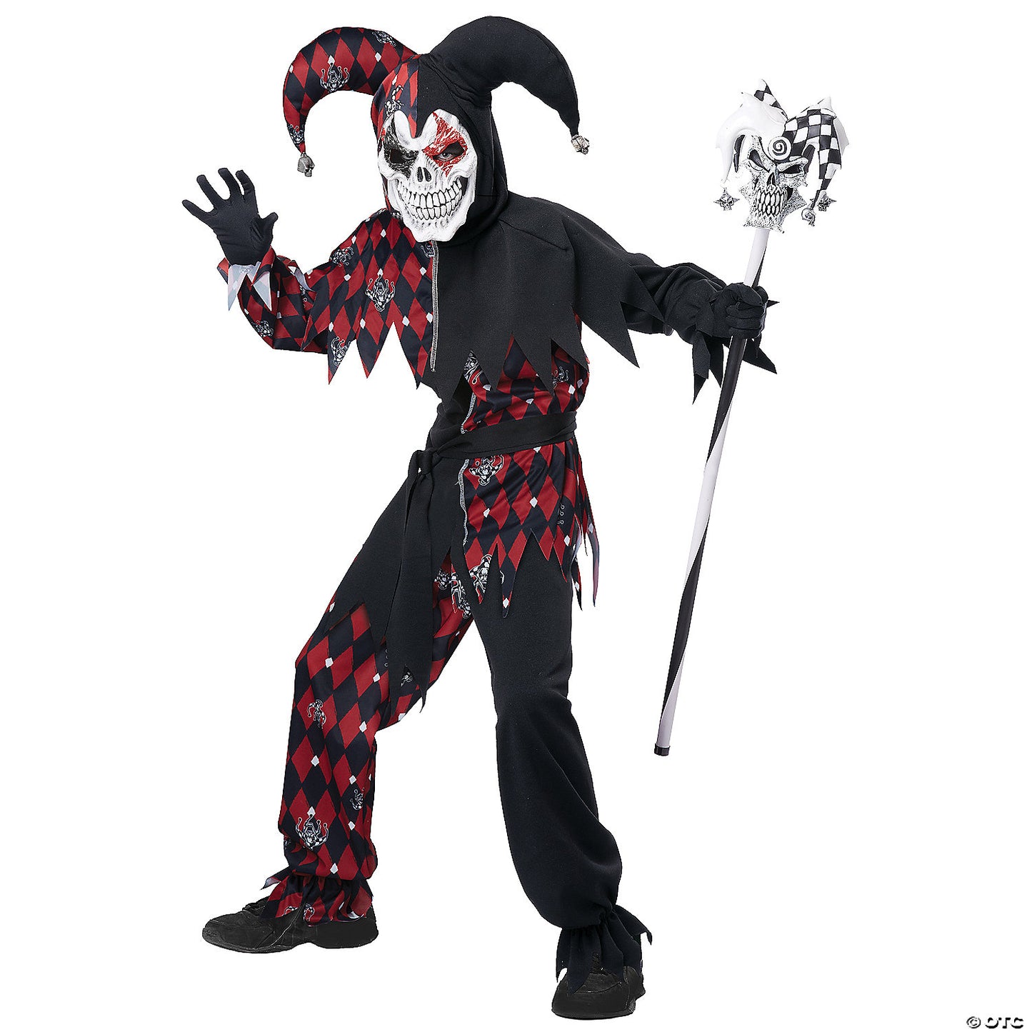 Boy's Sinister Jester Costume