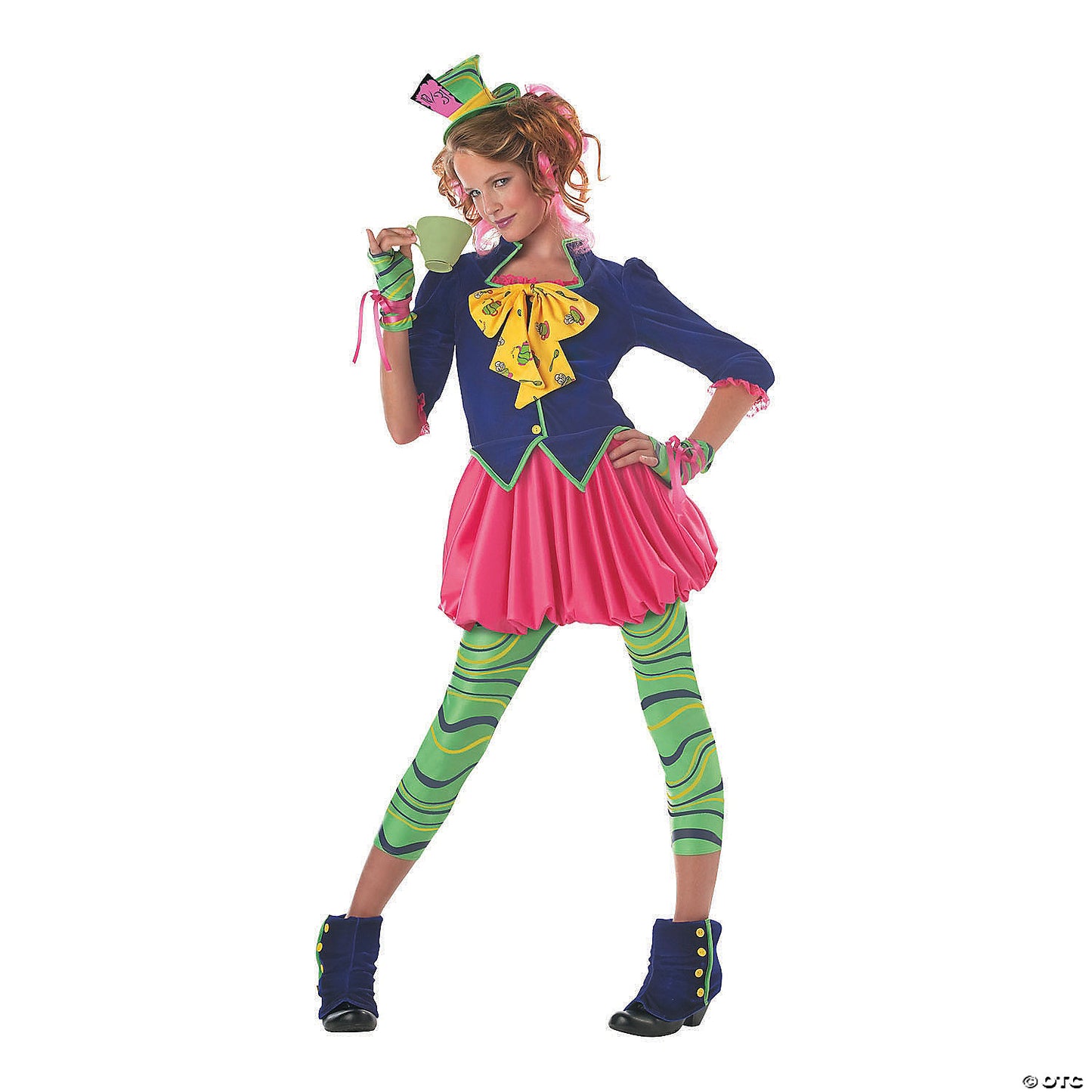 Teen Girl's Mad Hatter Costume - Large