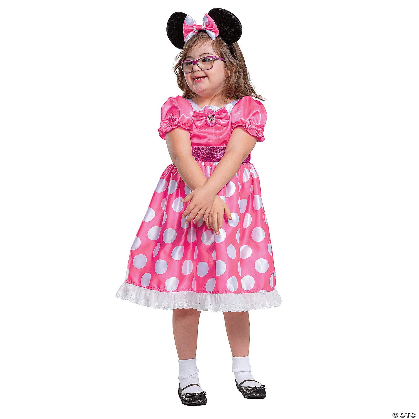 Toddler Pink Disney Minnie Mouse Adaptive Costume - 3T-4T