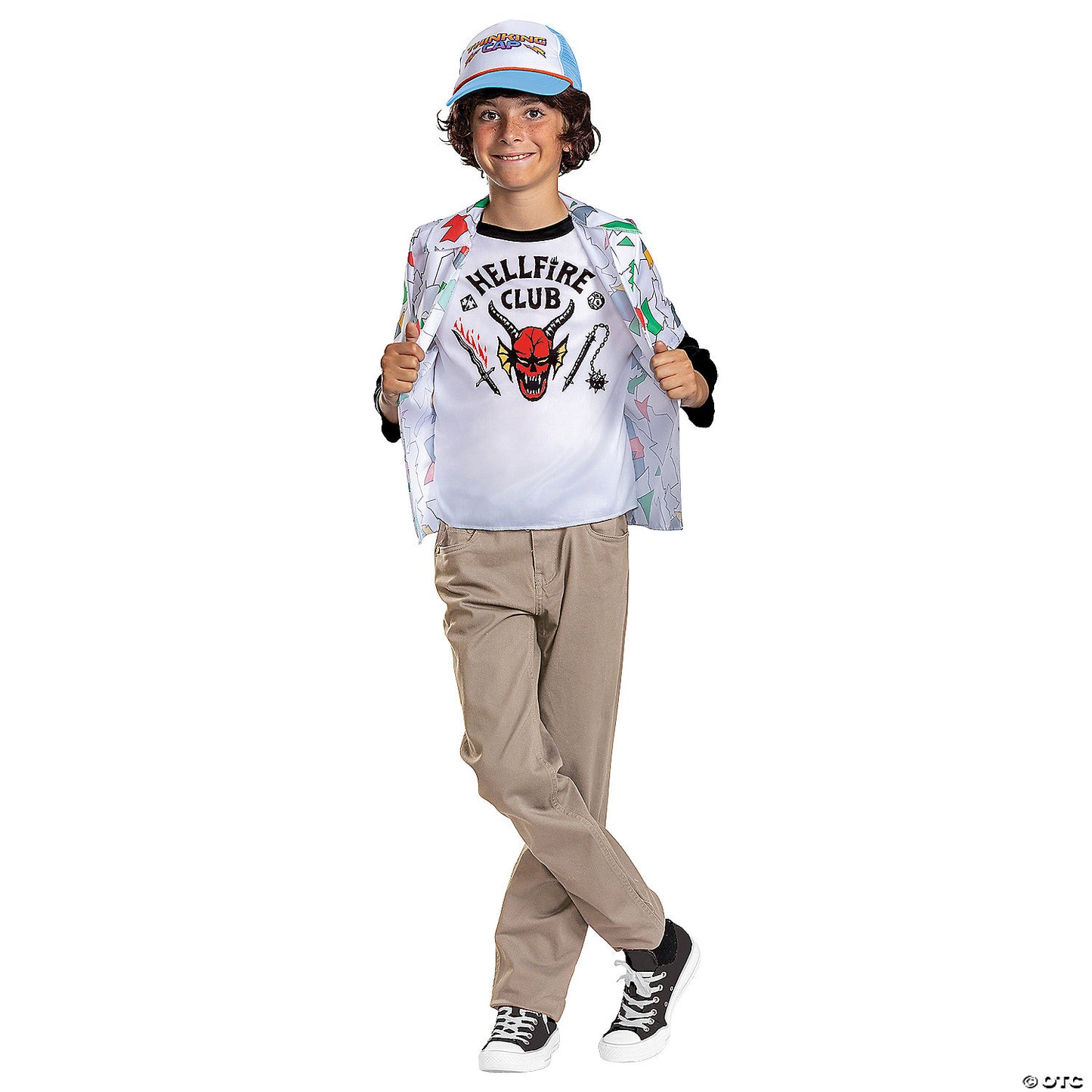 Kids Stranger Things Dustin Costume Kit - Medium