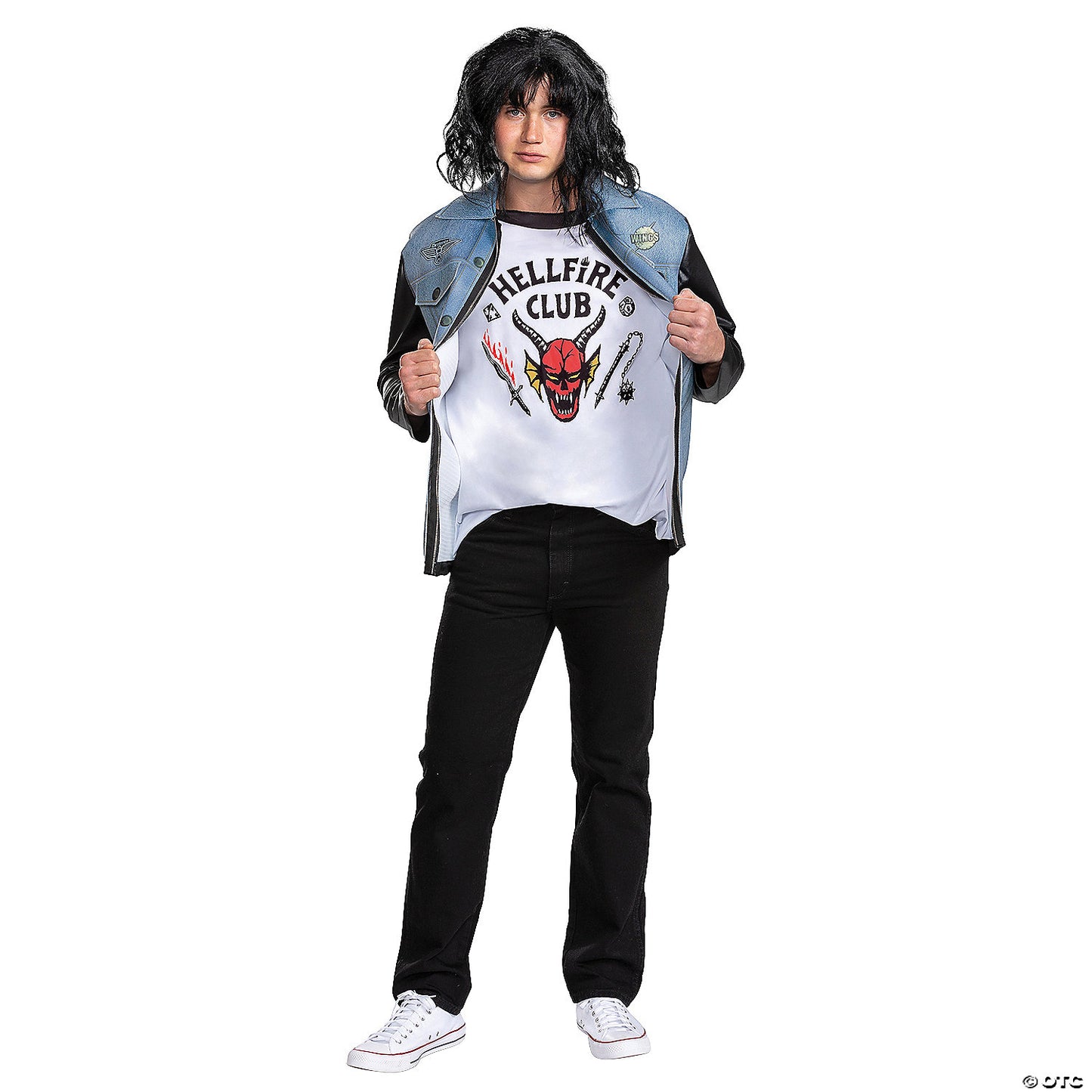 Adults Deluxe Stranger Things S4 Eddie Costume - Medium