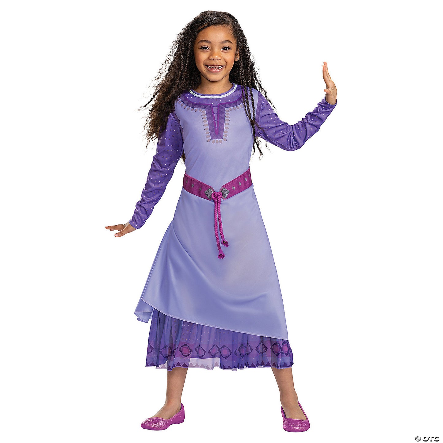 Girl’s Classic Disney Wish Asha Costume XS 3T-4T