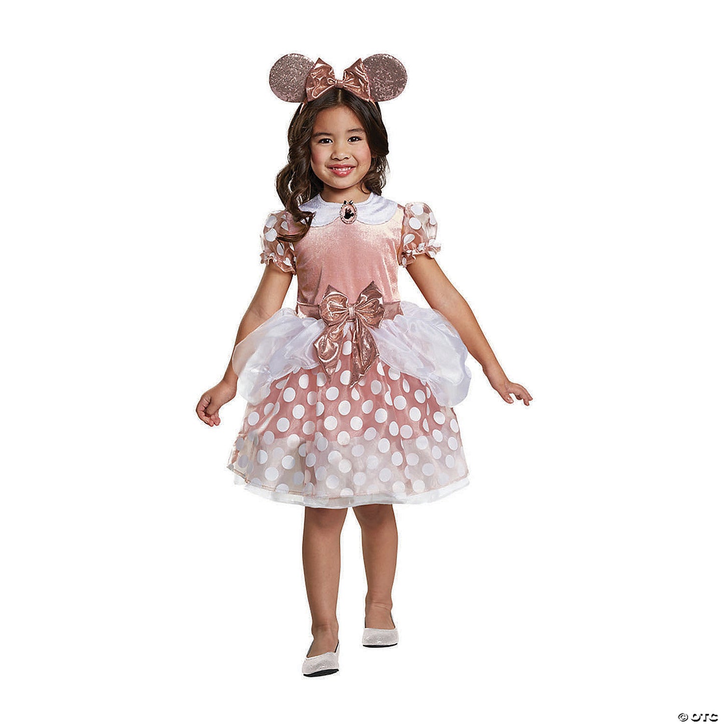 Minnie Mouse Rose Gold 3-4t