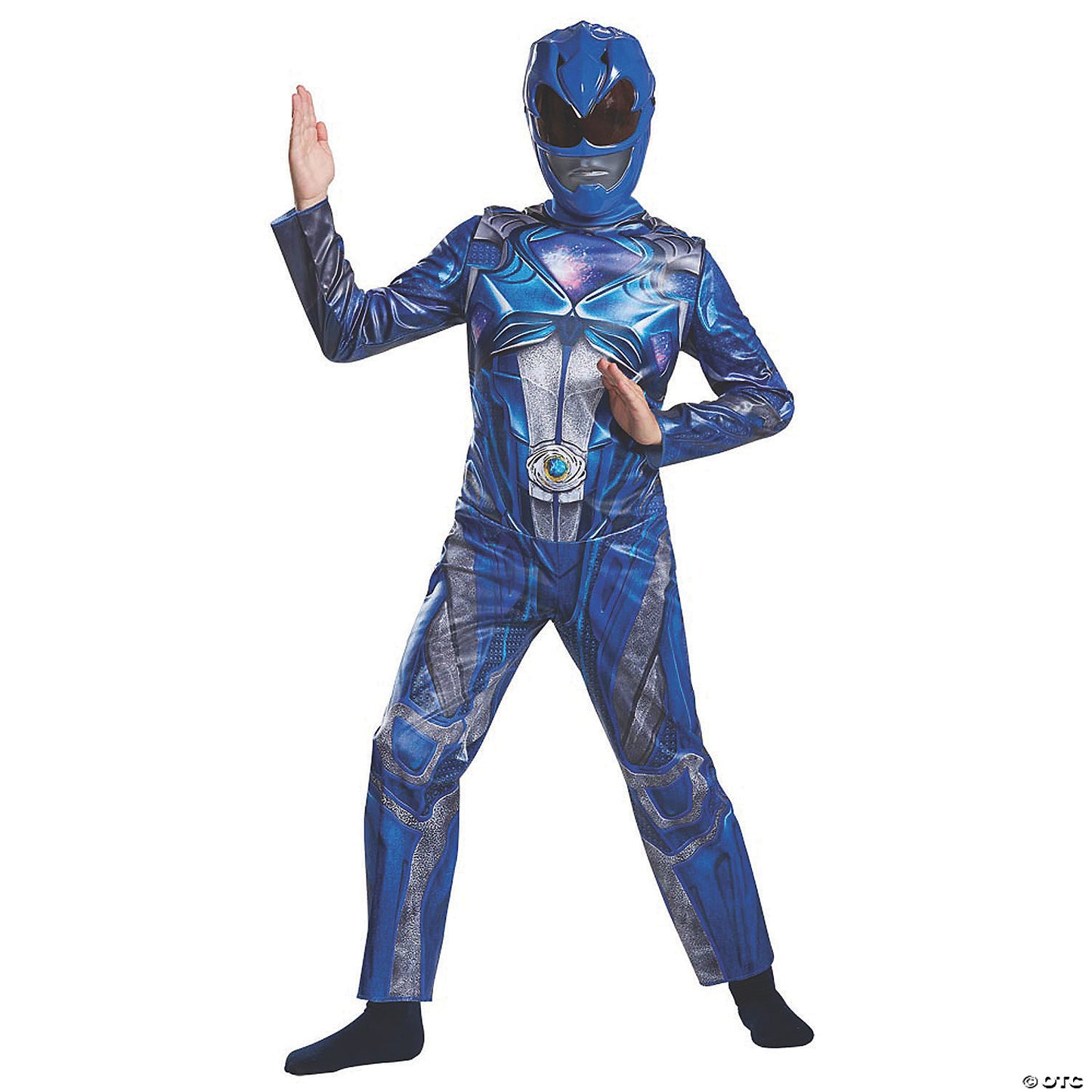 Kids Classic Blue Ranger Costume - Small
