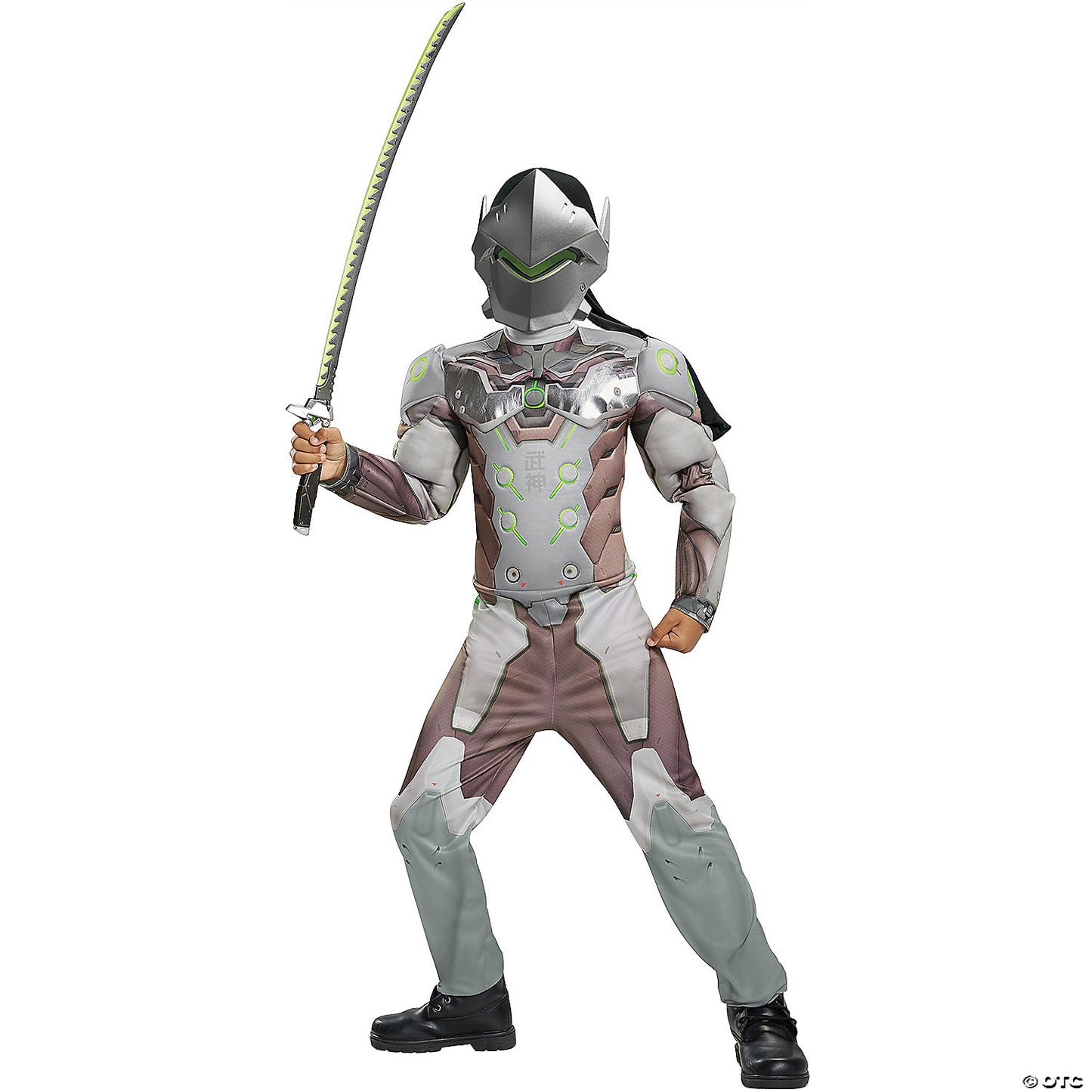 Boy's Overwatch Genji Classic Muscle Costume