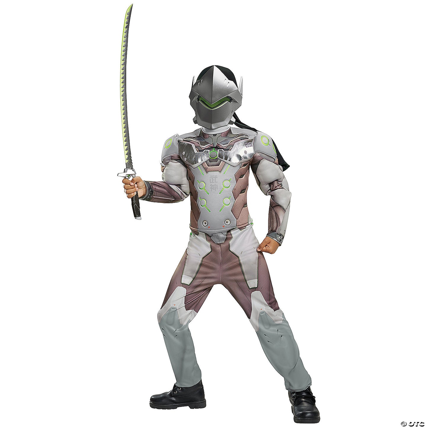 Boy's Overwatch Genji Classic Muscle Costume