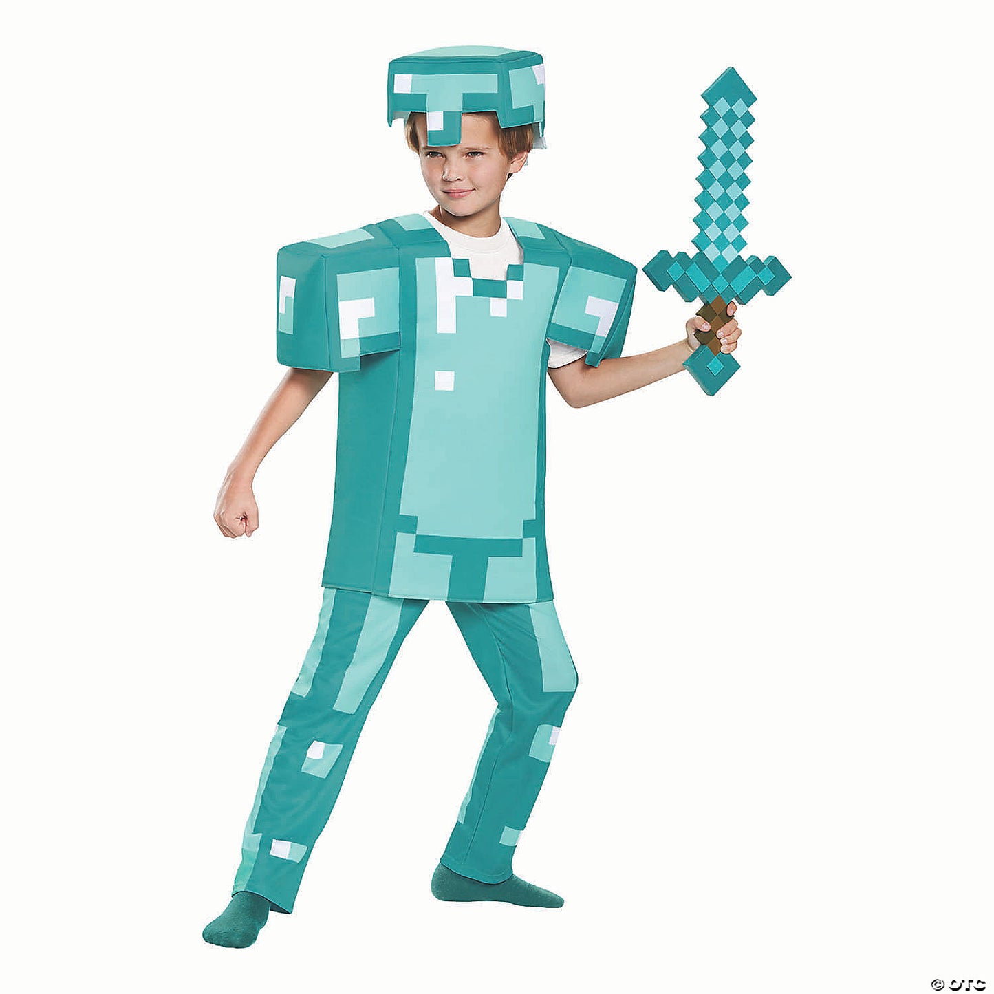 Kids Deluxe Minecraft Armor Costume - Medium