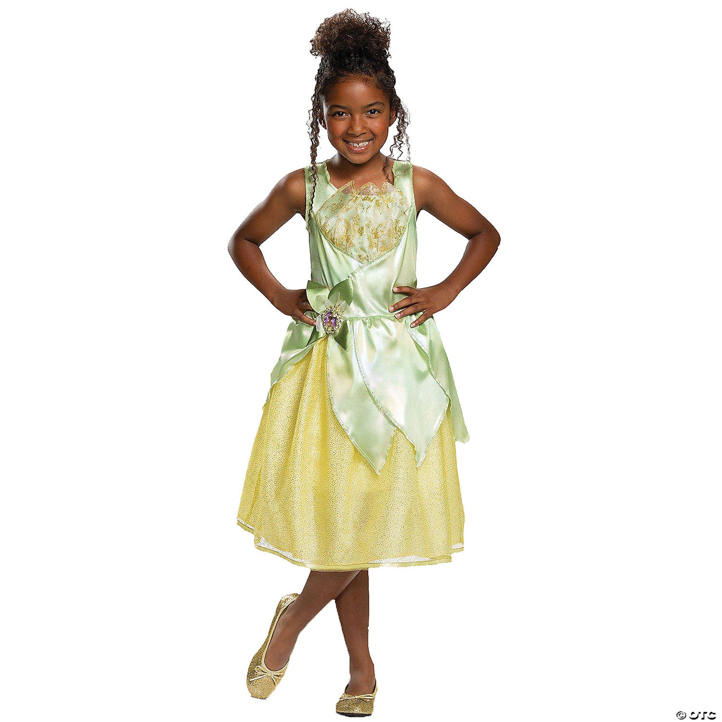 Girl's Classic Tiana Costume-3T/4T