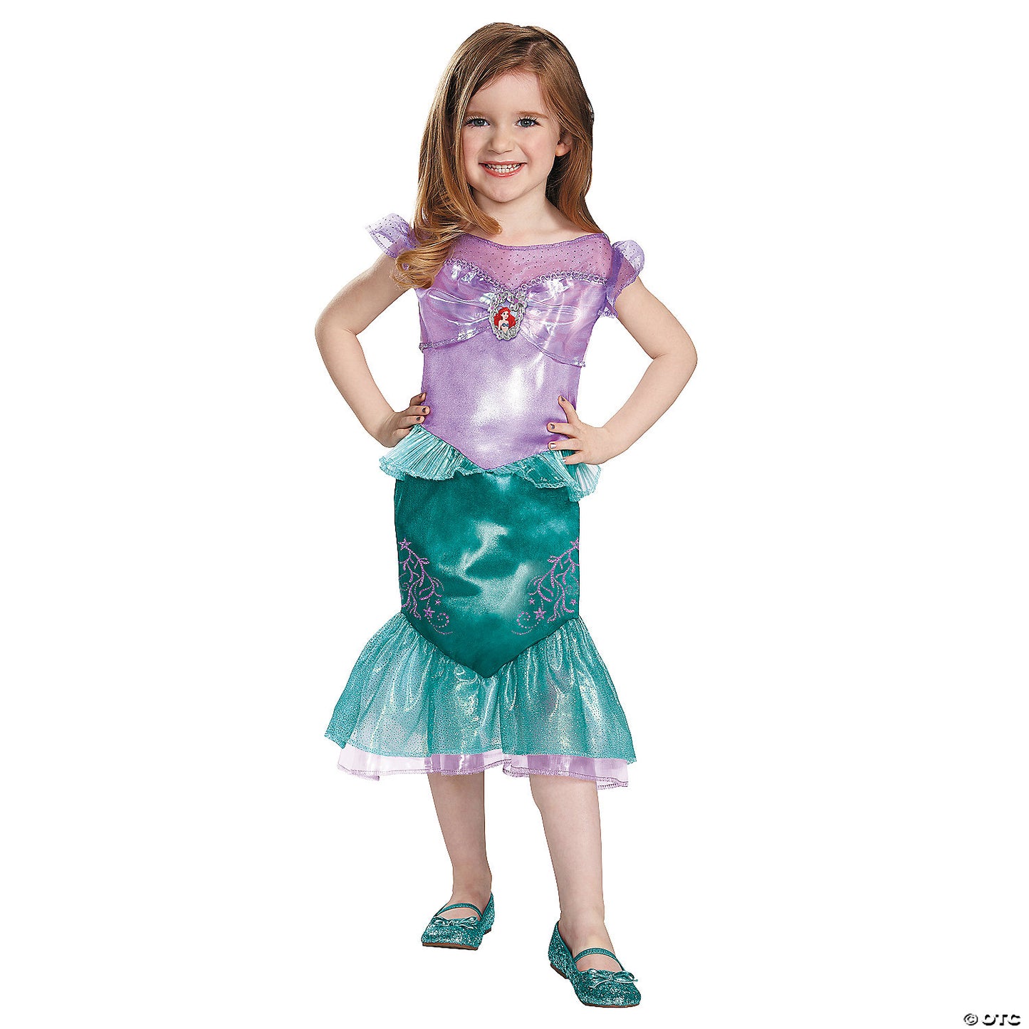 Toddler Classic Little Mermaid Ariel Costume - Small