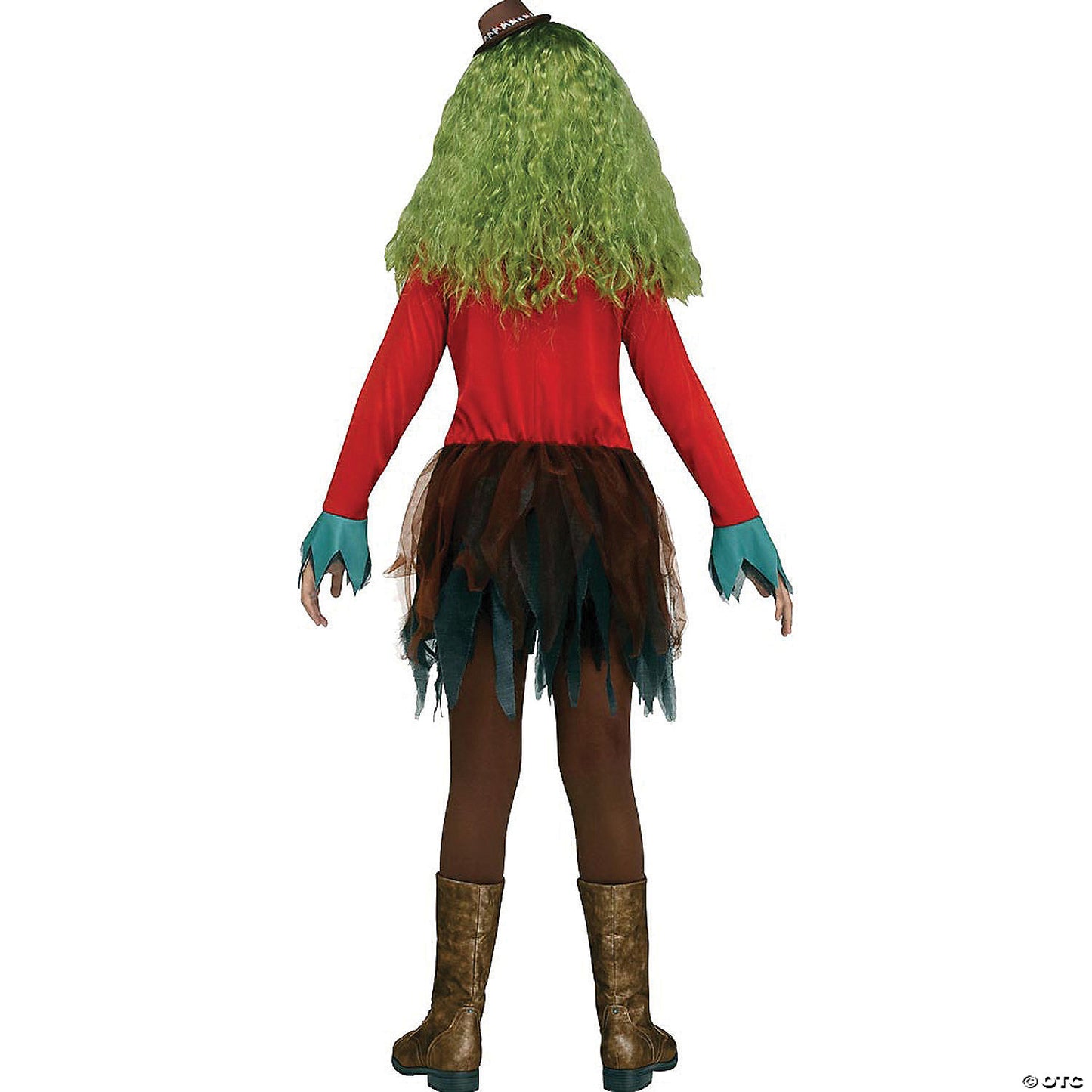 Girl's Rowdy Clown Costume - Medium
