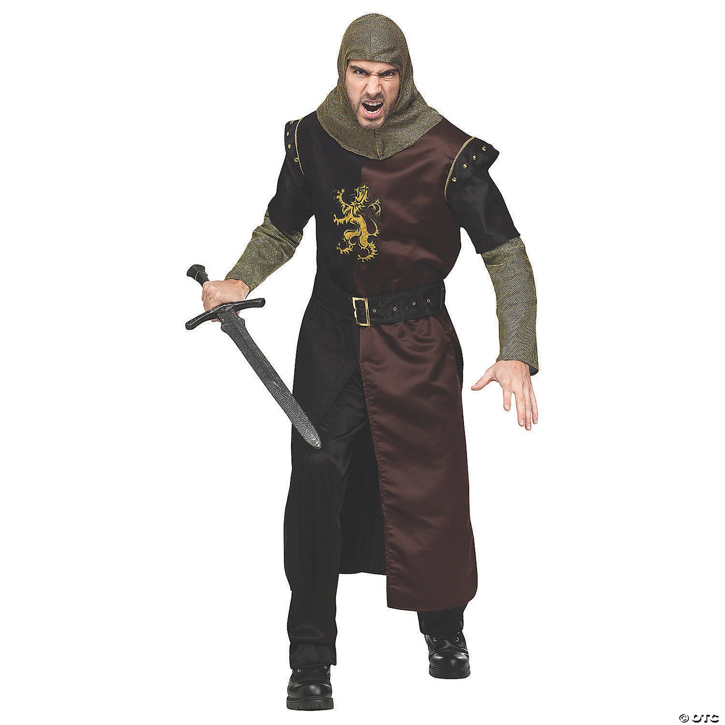 Men's Plus Size Valiant Knight Costume
