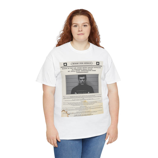 Dexter Newspaper Shirt Unisex
