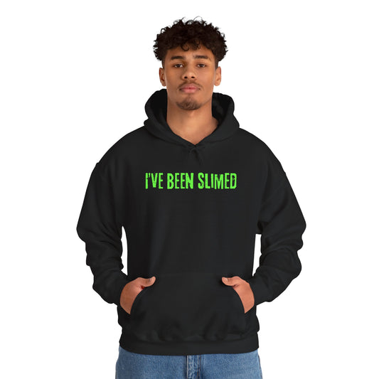 "I've Been Slimed" With Slimer Backing Unisex Hoodie