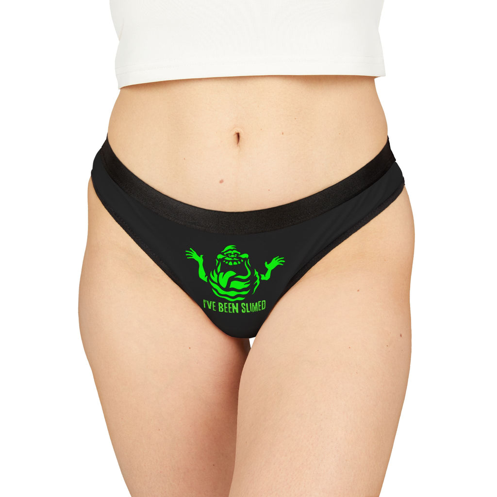 "I've Been Slimed" Ghostbusters Women's Thong