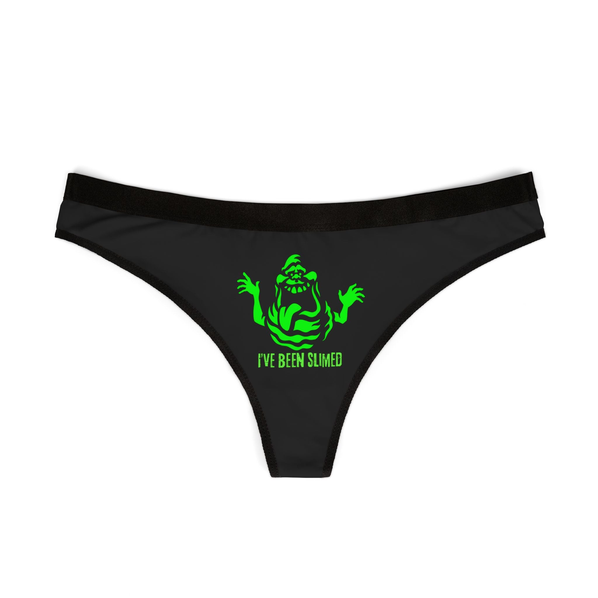 "I've Been Slimed" Ghostbusters Women's Thong