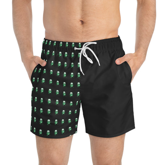 Frankenstein Half Swim Trunks