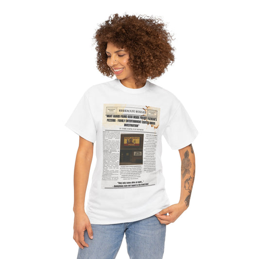 Five Nights At Freddy's Newspaper Shirt Unisex