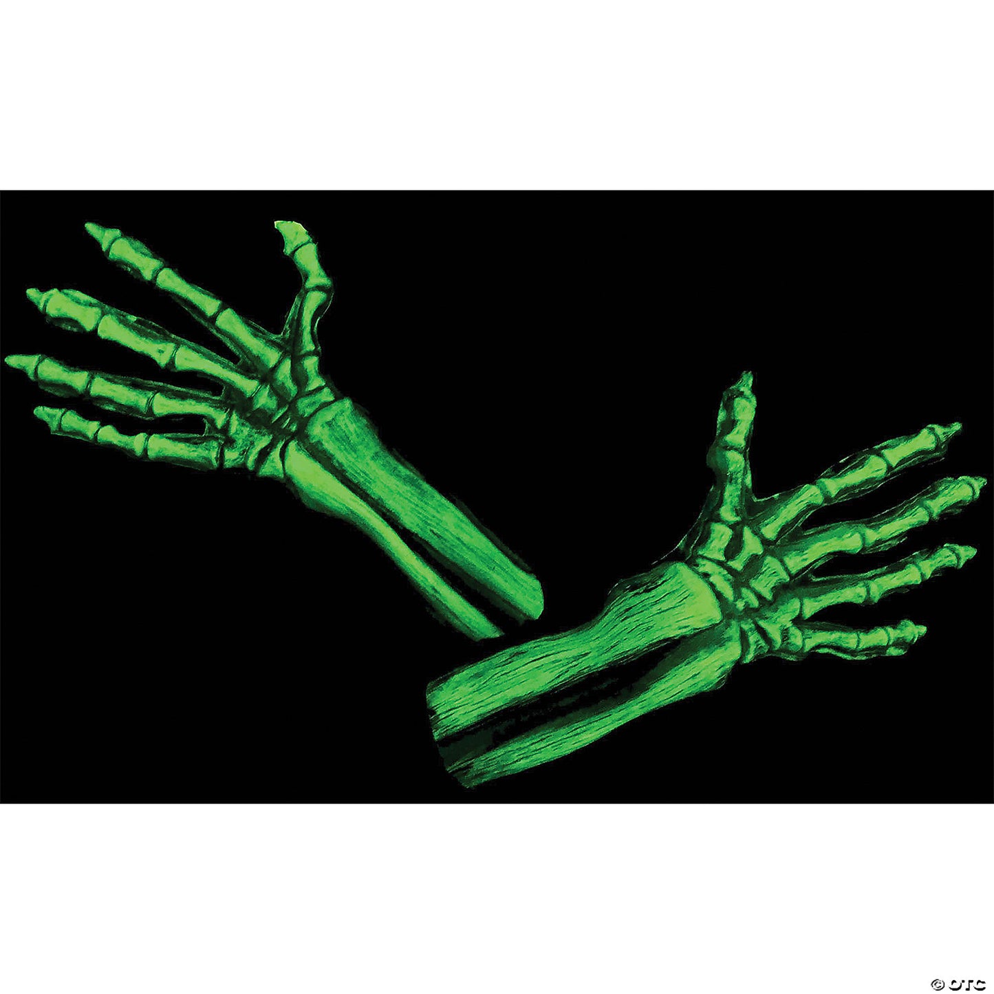 Uv Green Skeleton Hands