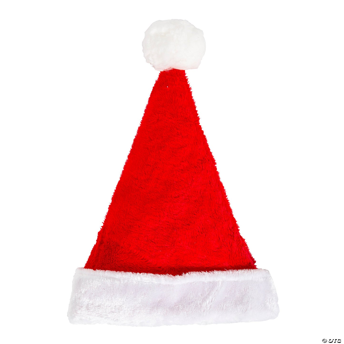 Deluxe Blue Plush Santa Hat