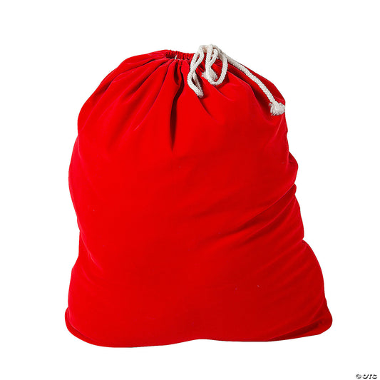 Santa Toy Bag Red Velvet