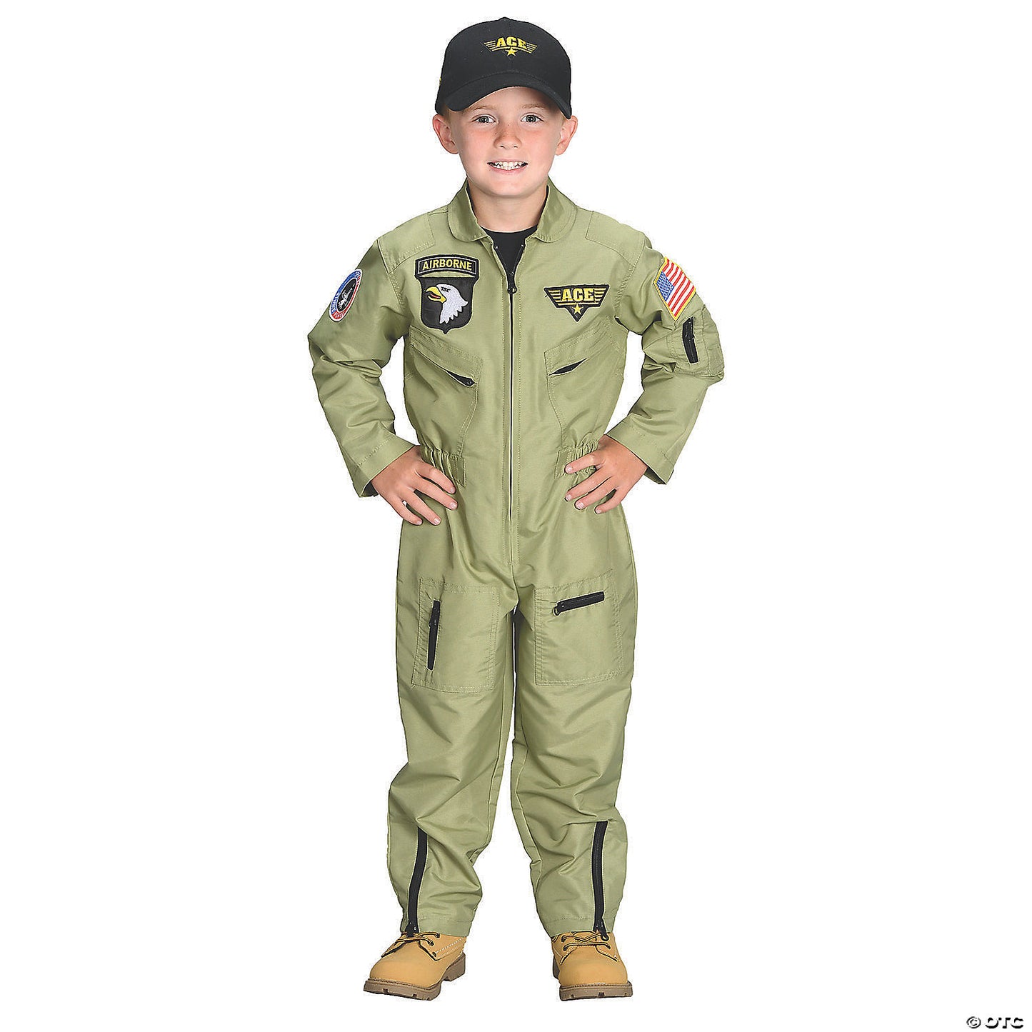 Kids Fighter Pilot Costume - Medium