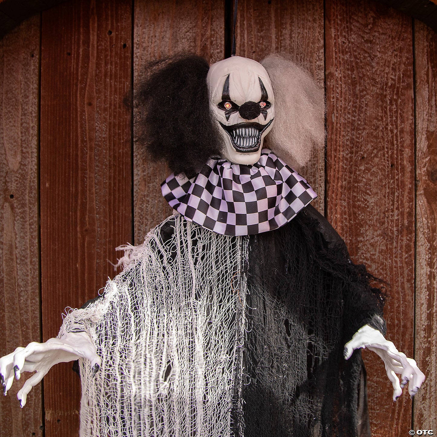 4 Ft Hanging Animated Clown