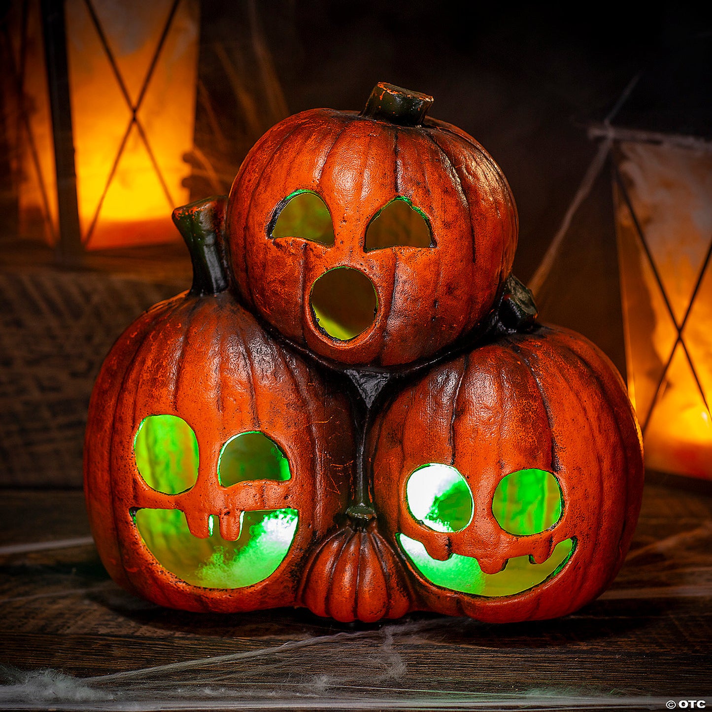 Pumpkin With Light And Sound