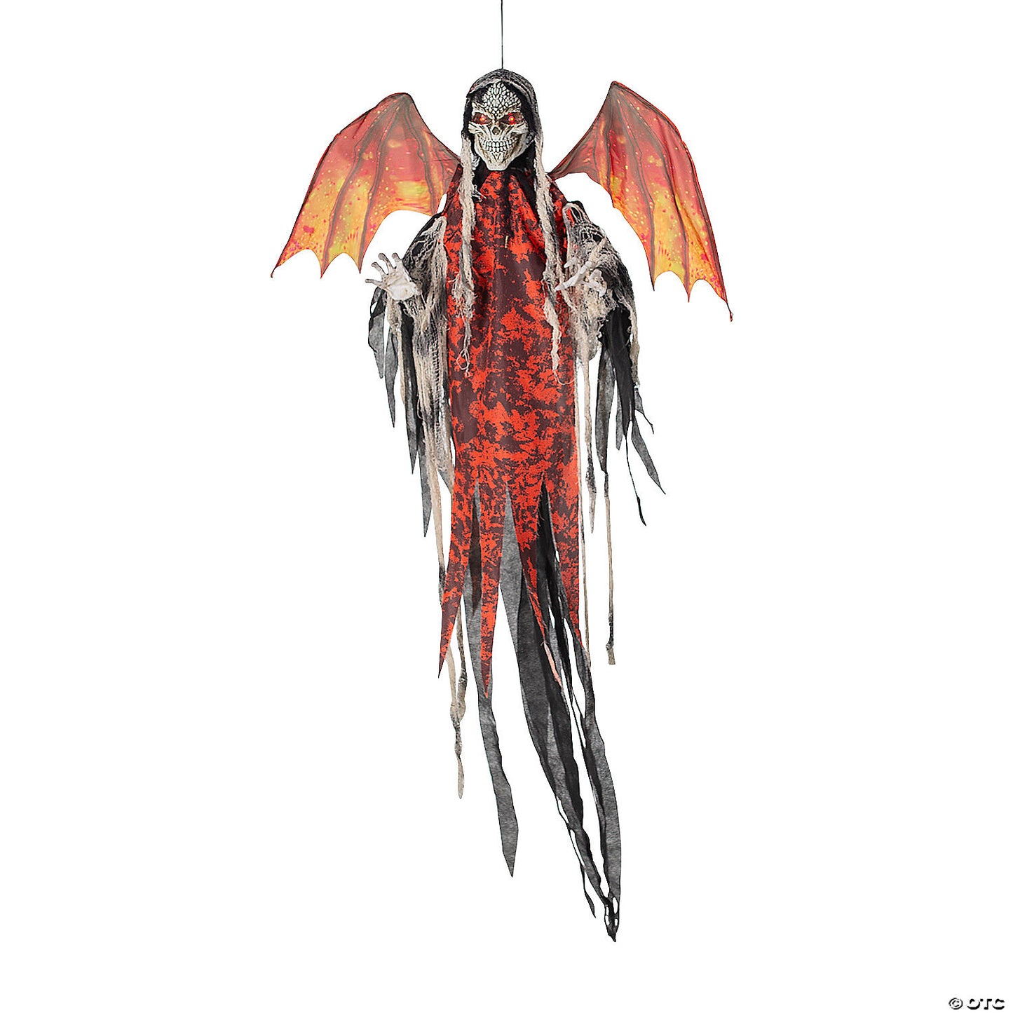 5ft Hanging Animated Reaper With Wings