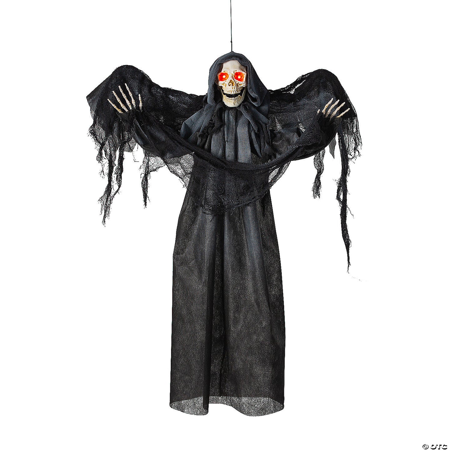 3 Ft Hanging Animated Reaper W/wings