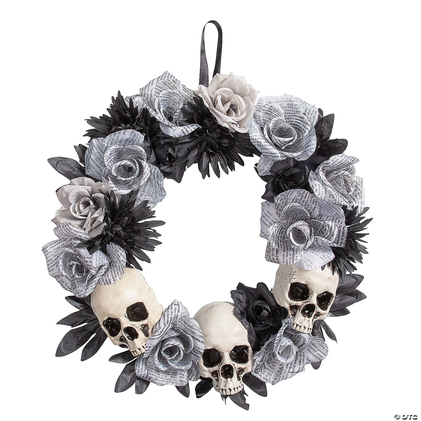 Flower Wreath W/skulls