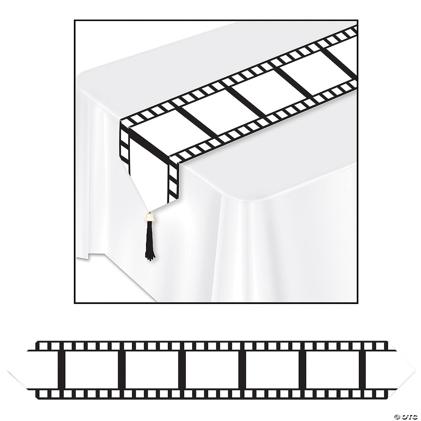 Printed Filmstrip Table Runner