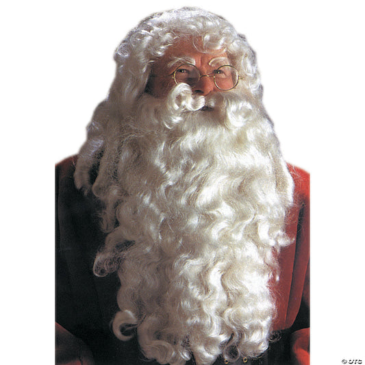 Santa Wig And Beard Dlx