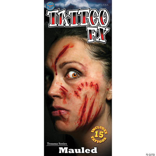 Mauled Trauma Tattoo Dftr111