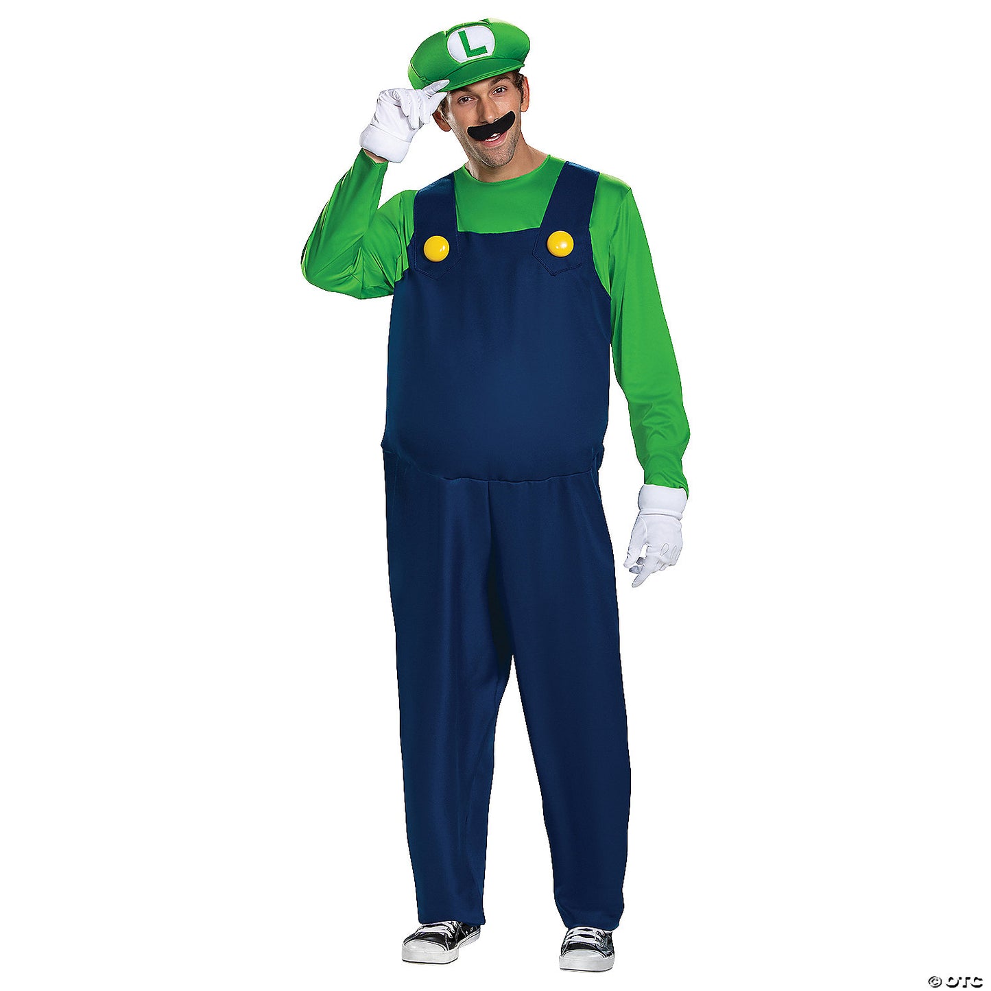 Adults Deluxe Super Mario Bros.™ Luigi Costume - XXL