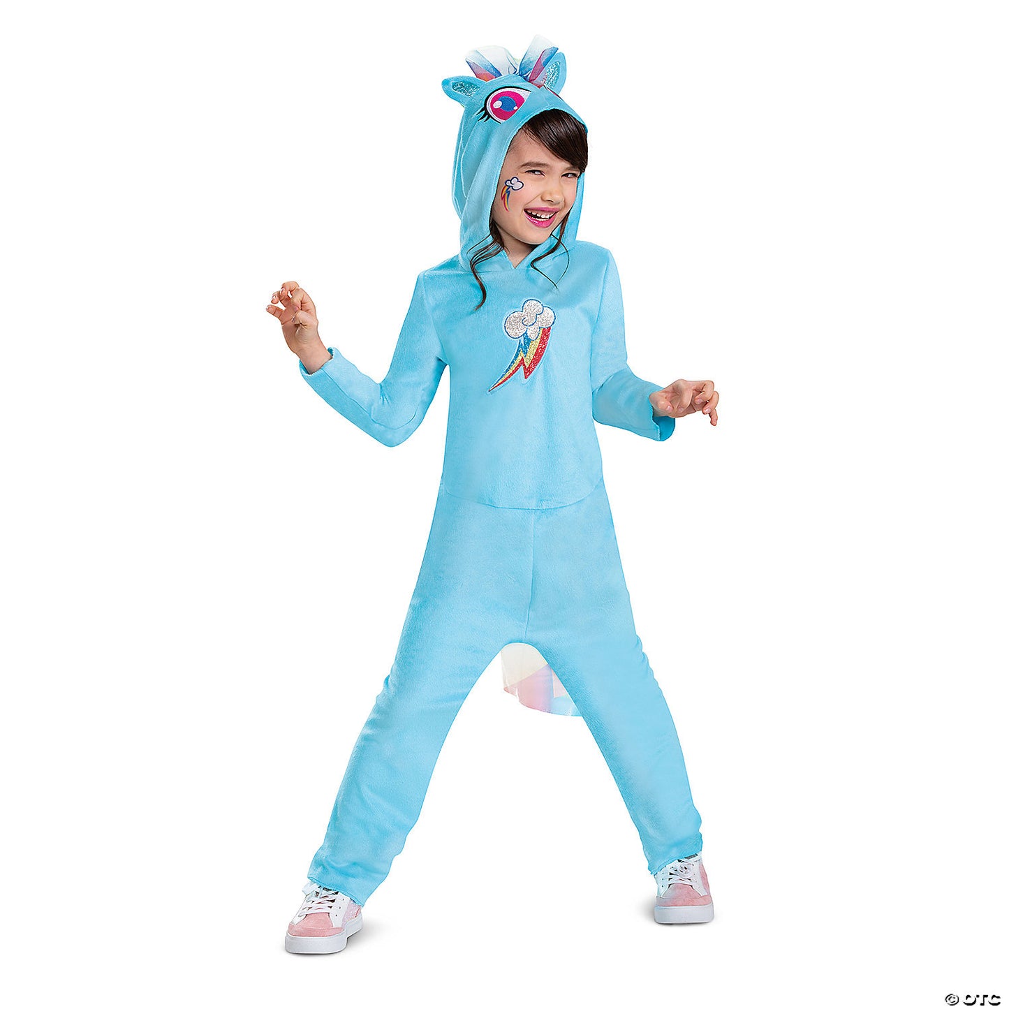 Rainbow Dash Hooded Jumpsuit 7-8