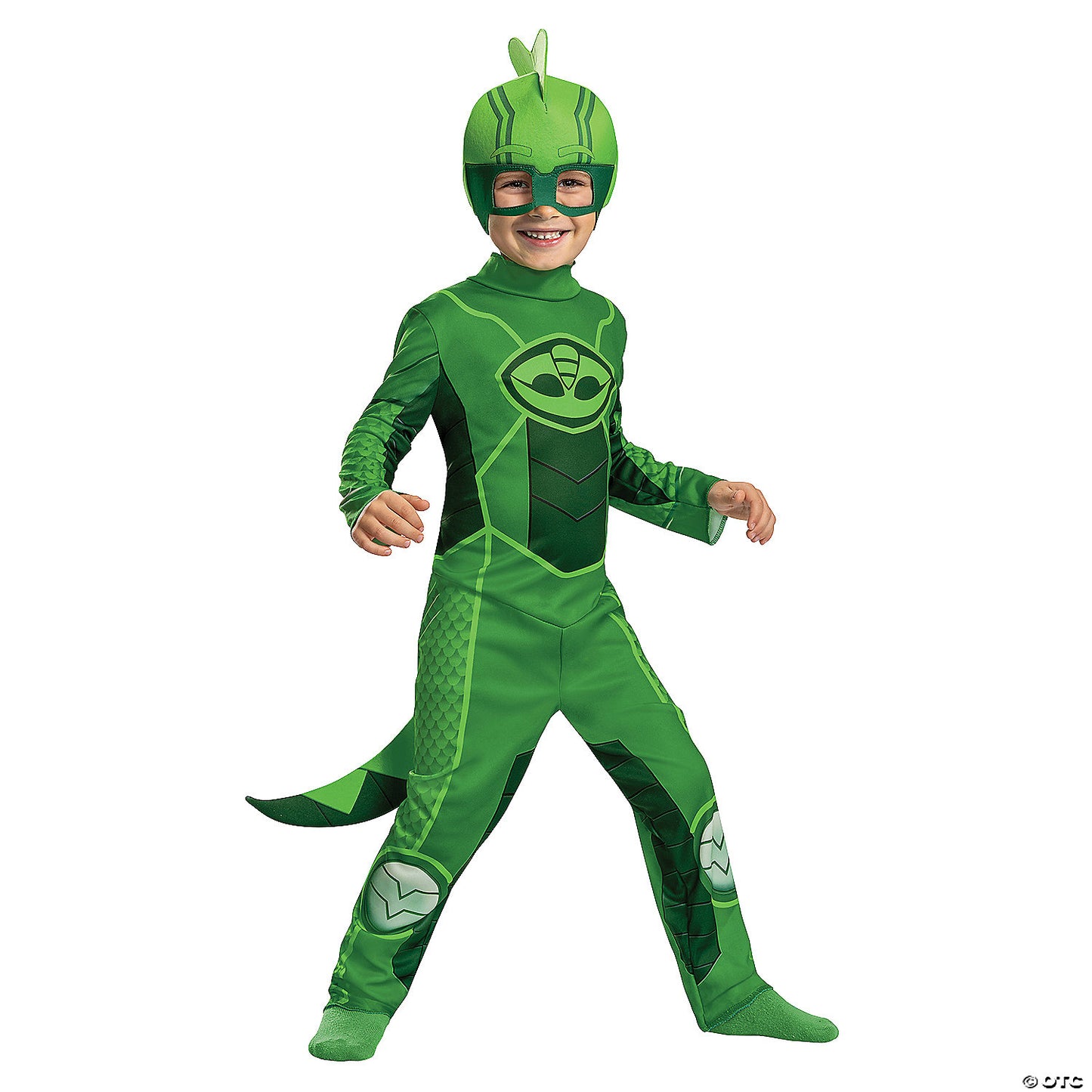 Toddler Classsic Megasuit PJ Masks Gekko Costume - Medium