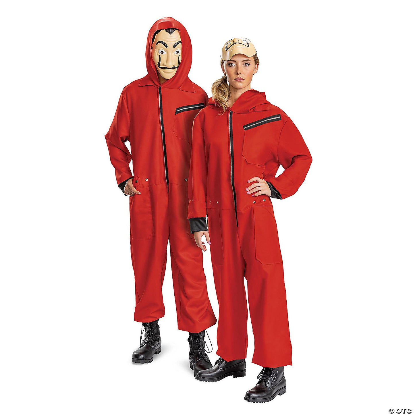 Adult Money Heist Costume - Large