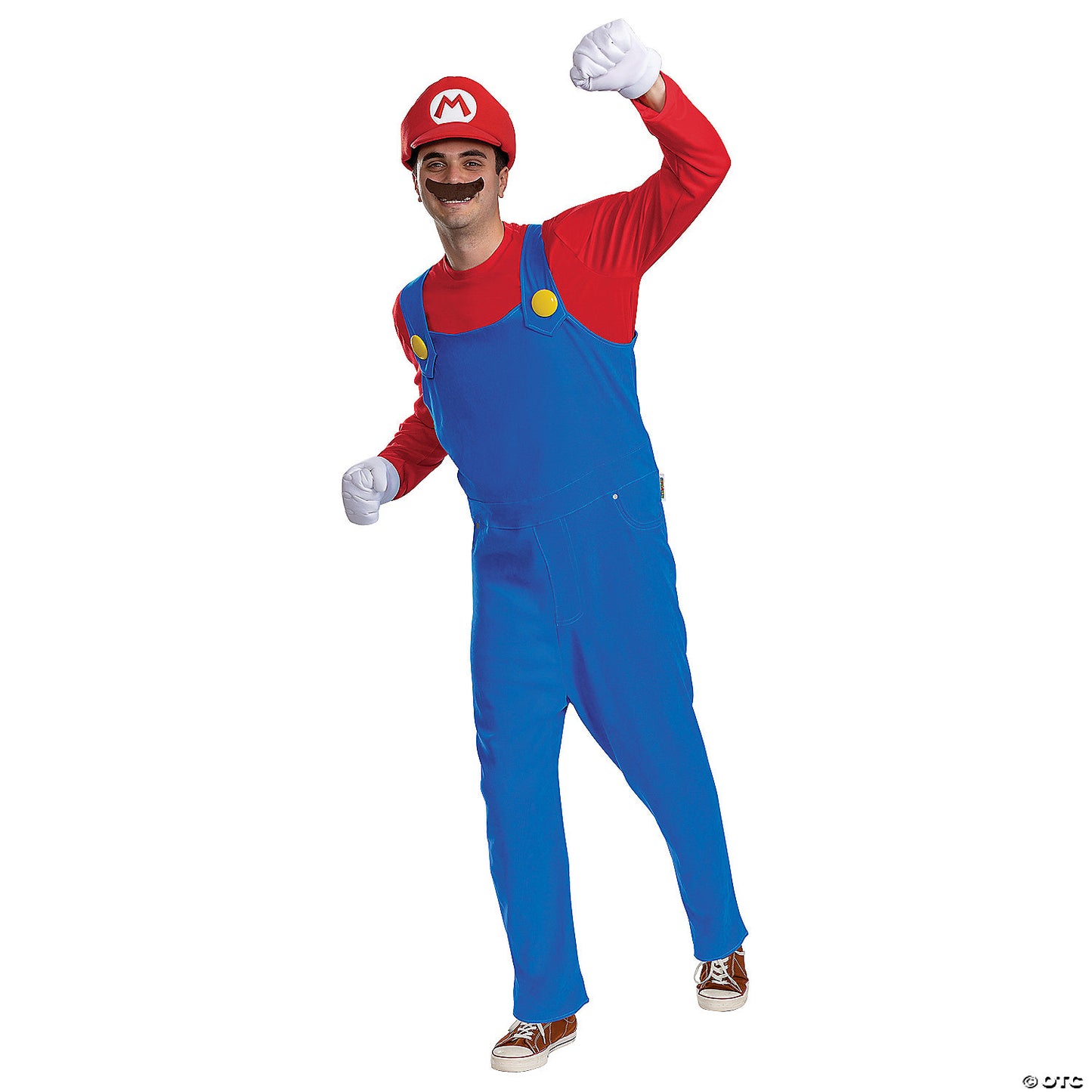 Adults Elevated Super Mario Bros.™ Mario Costume - Small/Medium