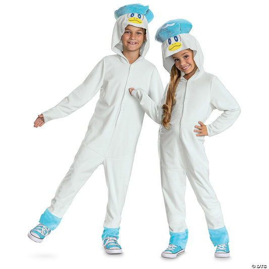 Kids Classic Pokemon® Quaxly Hooded Jumpsuit Costume - Medium 7-8