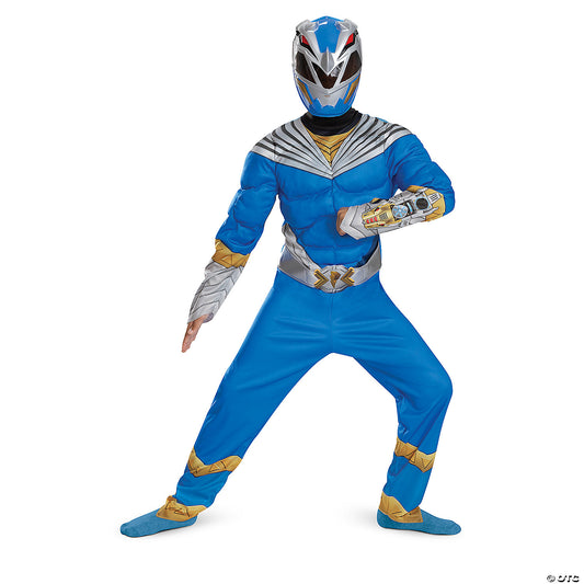 Blue Ranger Cosmic Fury Muscle 10-12