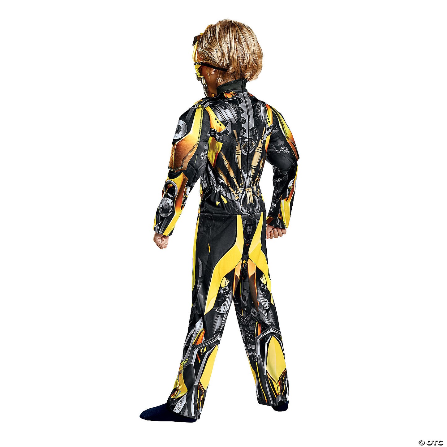 Kids Muscle Transformers Bumblebee Costume - 7-8