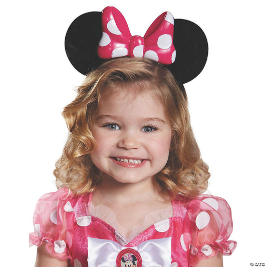 Minnie Pink Lite Up Child Ears