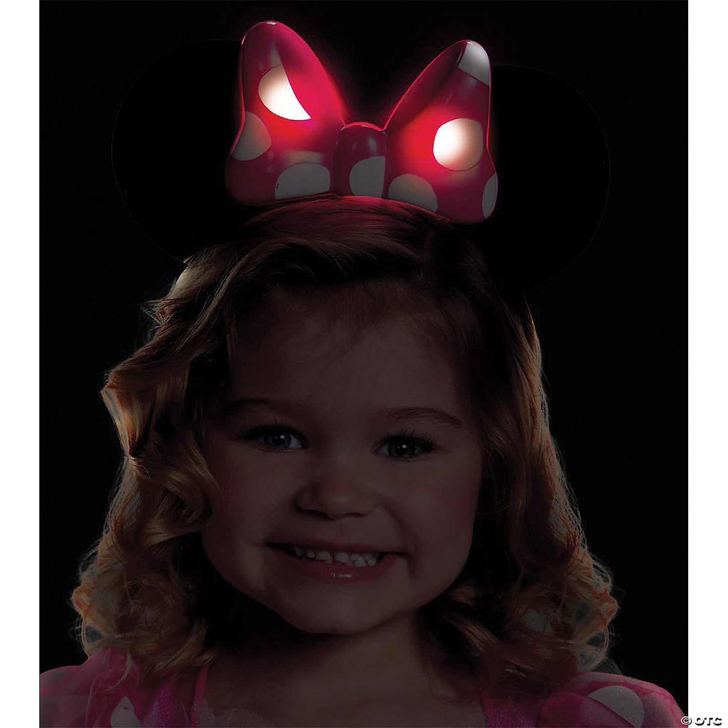 Minnie Pink Lite Up Child Ears