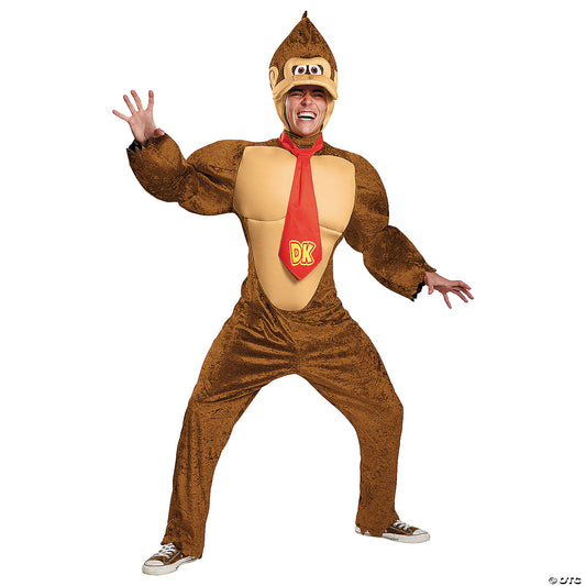 Adults Deluxe Donkey Kong Costume - XXL