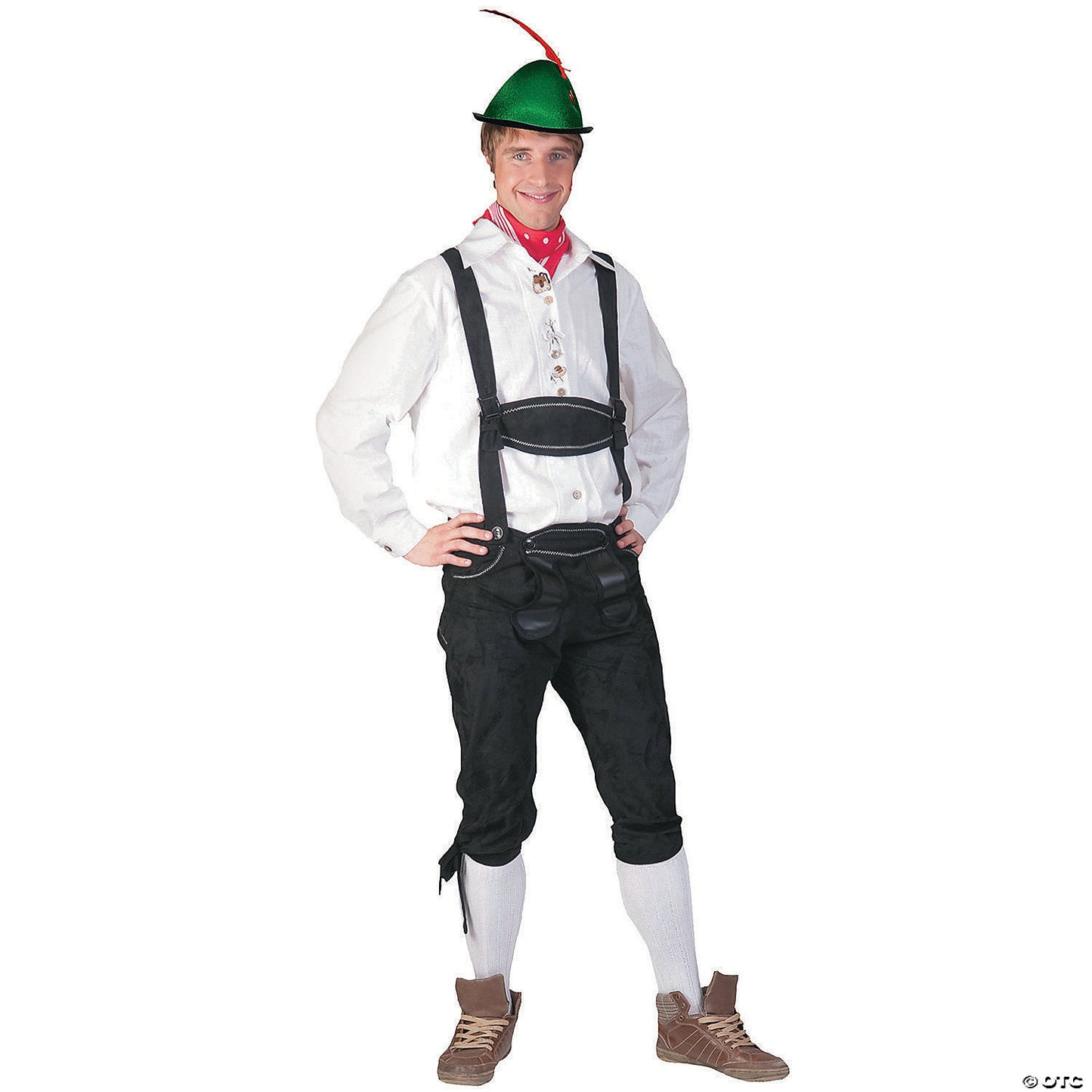 Men's Tyrolean Shirt Costume - Medium